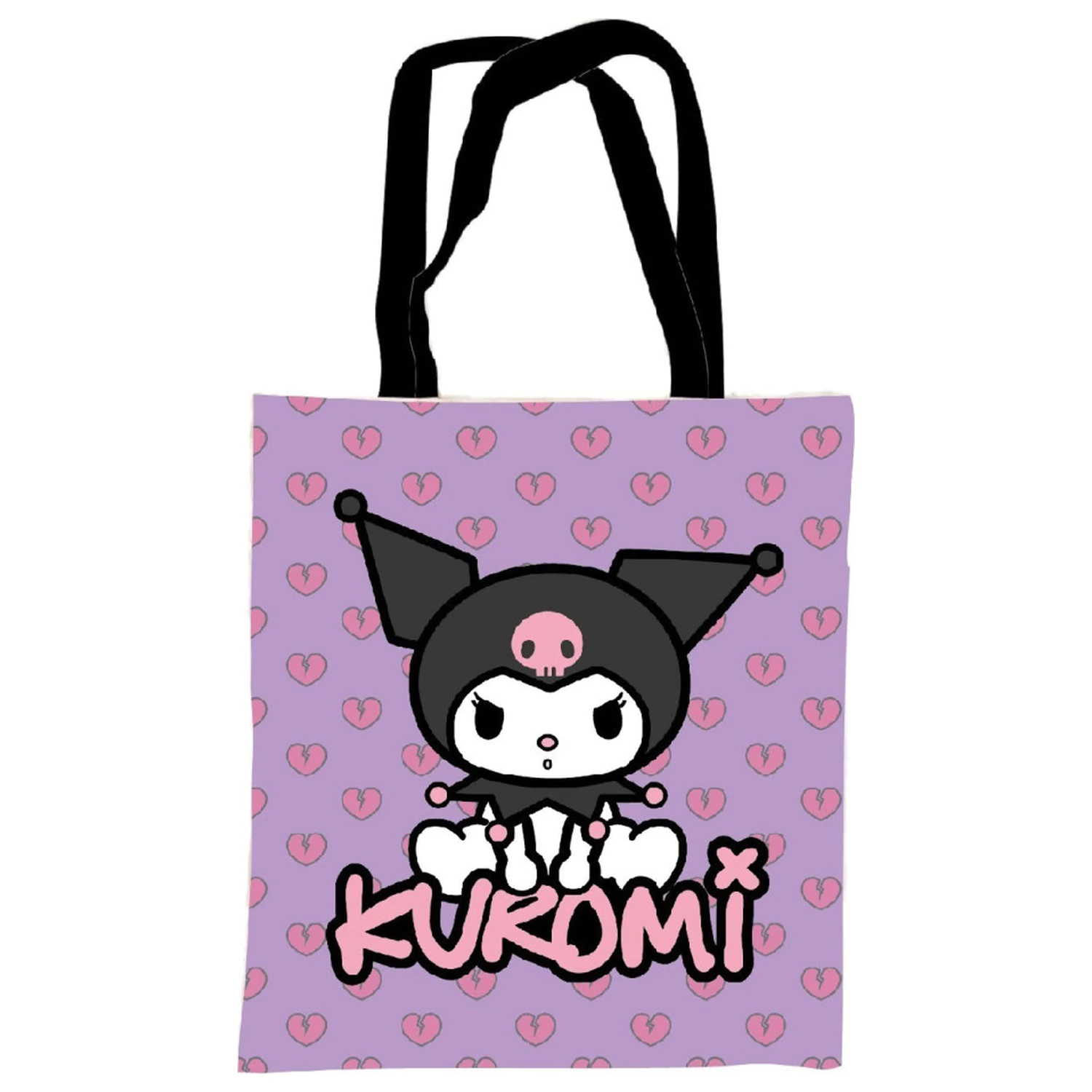 Hello Kitty Kuromi Canvas Bag, Shopping Bag 44 cm product photo