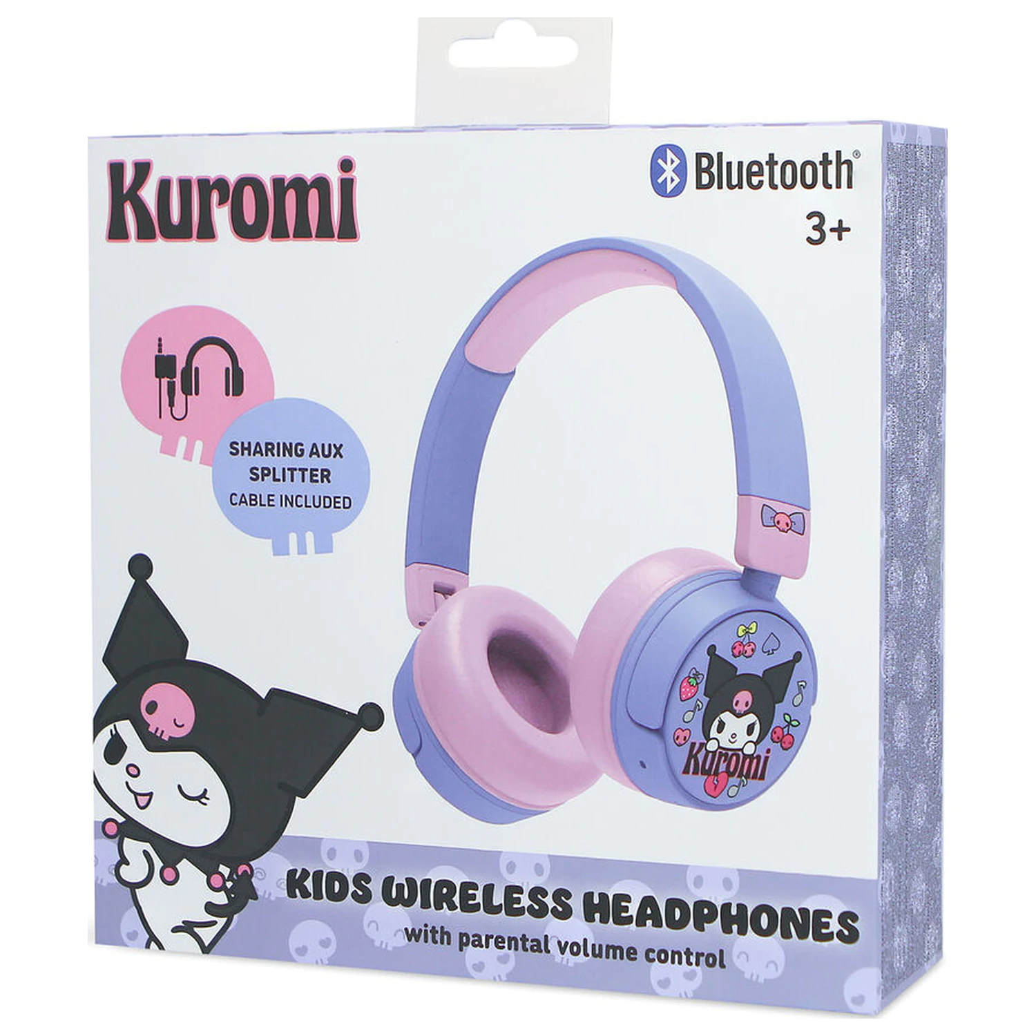 Hello Kitty Kuromi wireless kids headphones product photo