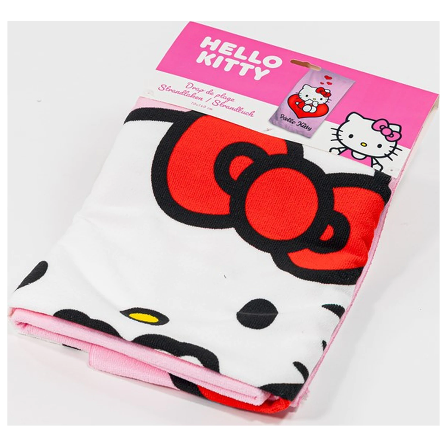 Hello Kitty Love Towel 70x140cm product photo