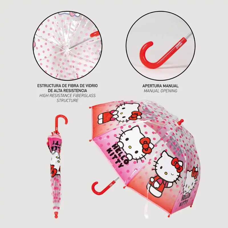Hello Kitty manual bubble umbrella product photo