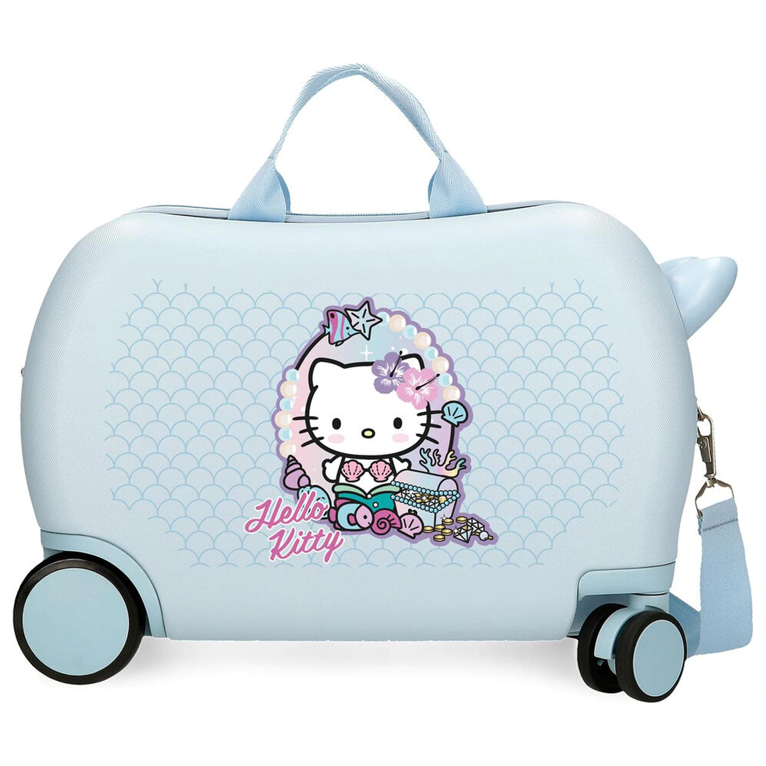 Hello Kitty Mermaid ABS trolley suitcase 45cm product photo