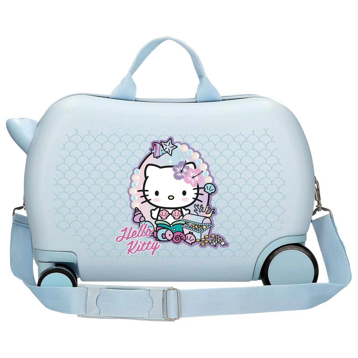 Hello Kitty Mermaid ABS trolley suitcase 45cm product photo