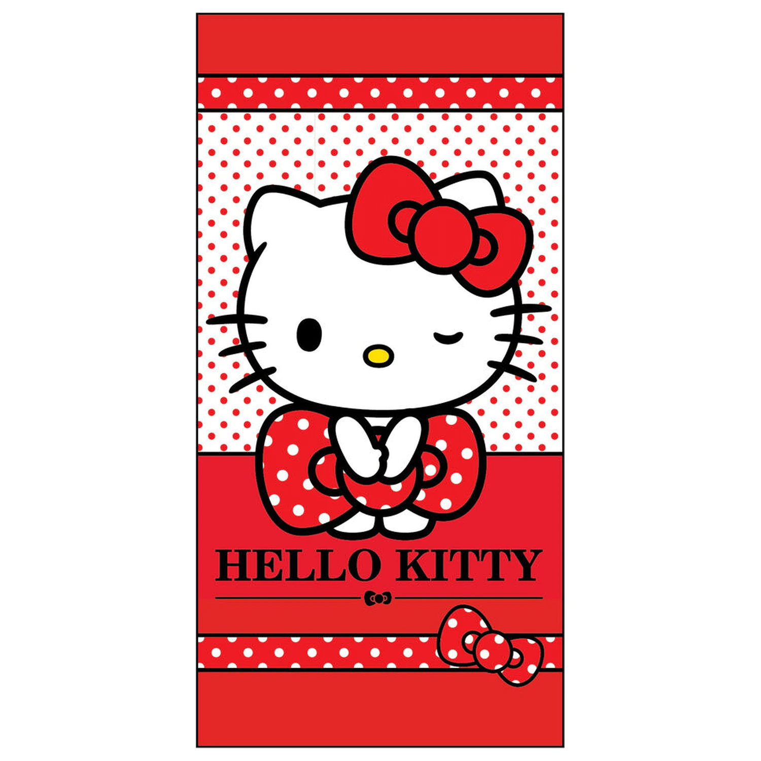 Hello Kitty microfibre beach towel product photo