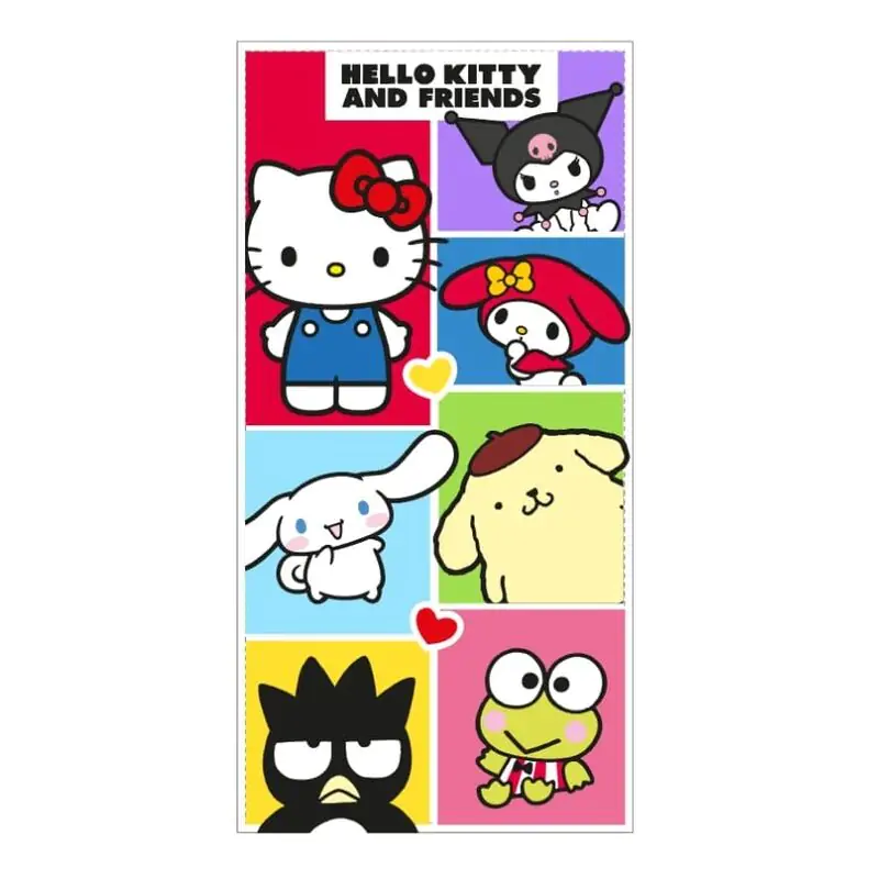 Hello Kitty microfibre beach towel product photo