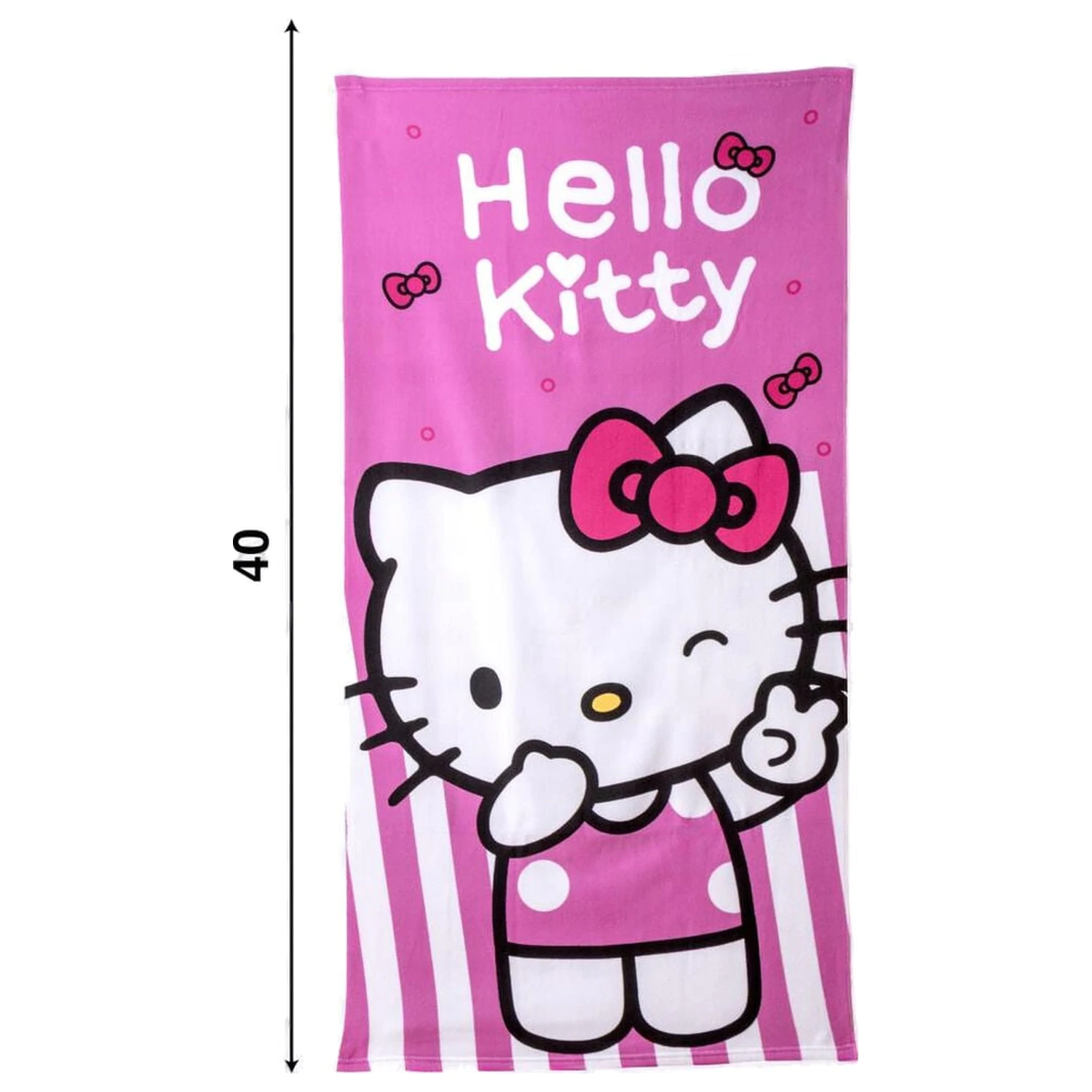 Hello Kitty microfiber towel product photo