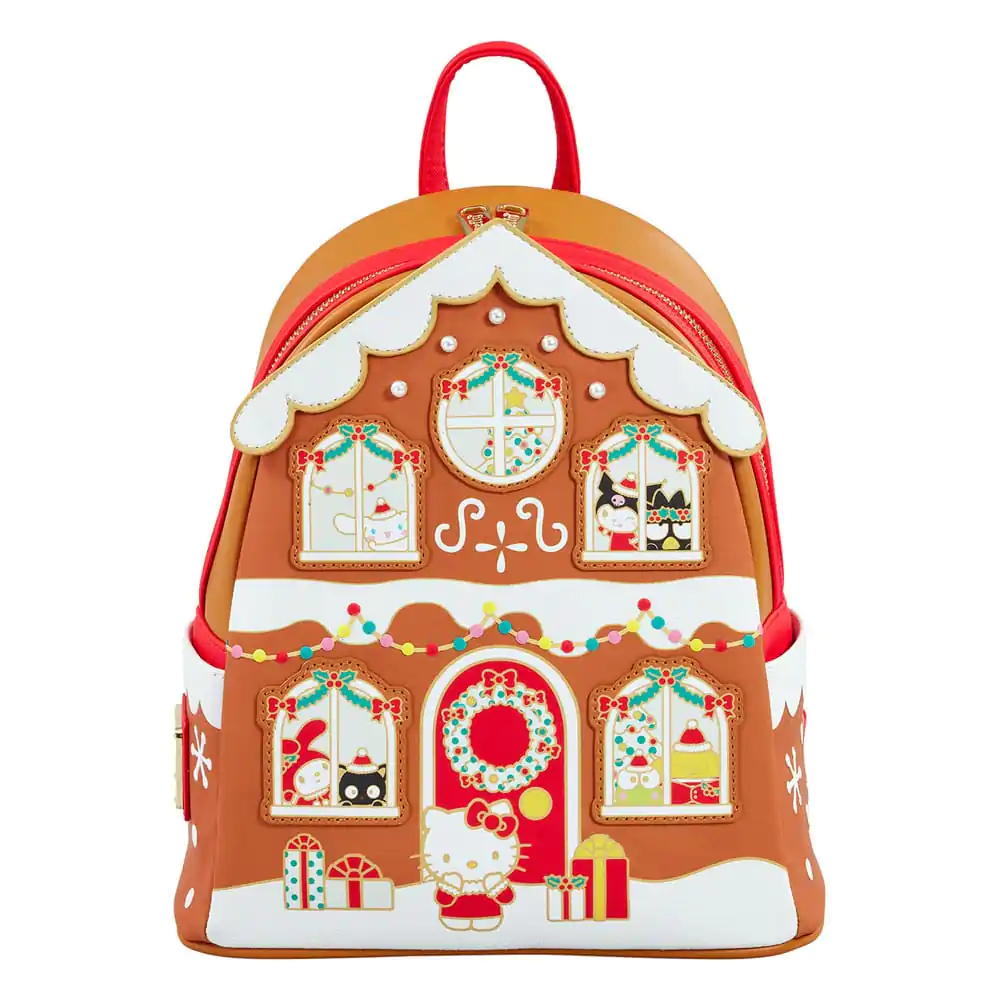 Hello Kitty by Loungefly Backpack Mini Gingerbread House product photo