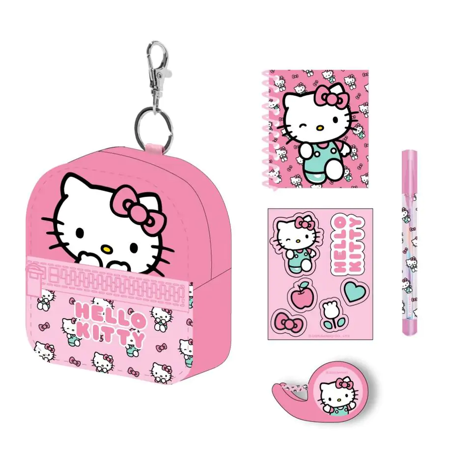 Hello Kitty Stationery mini backpack set product photo