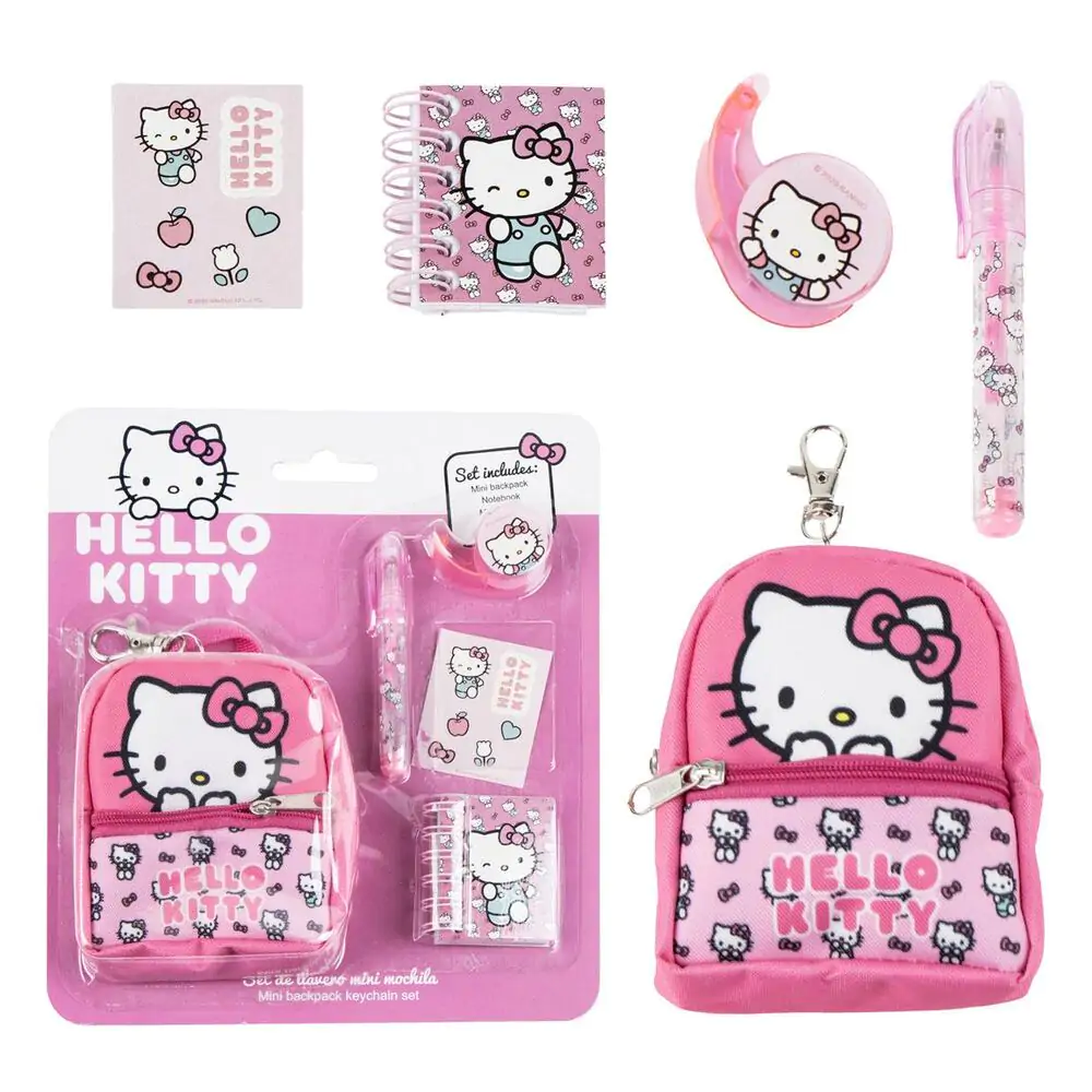 Hello Kitty Stationery mini backpack set product photo