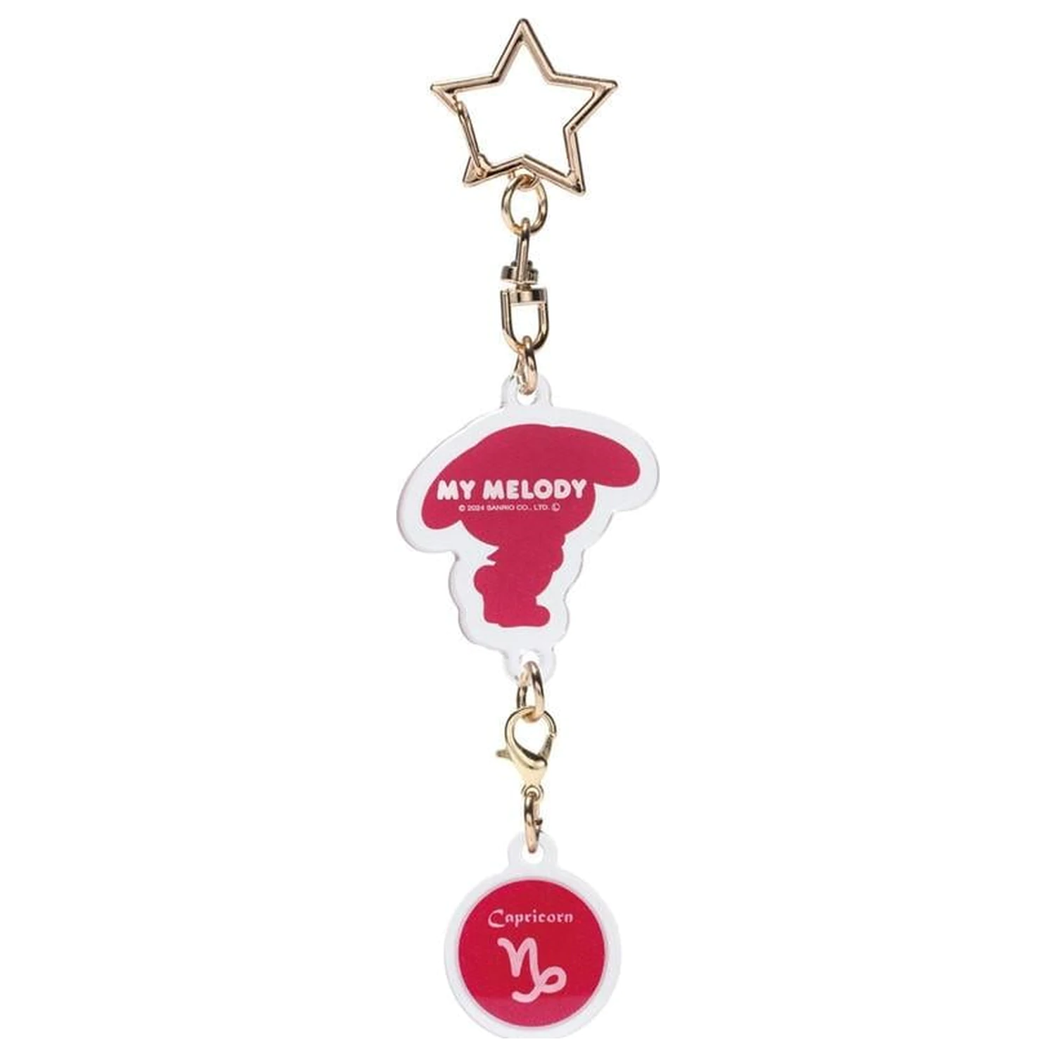 Hello Kitty My Melody Capricorn Astrological Symbol Keychain product photo