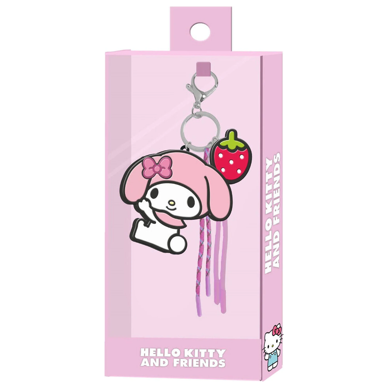 Hello Kitty My Melody charm keychain product photo