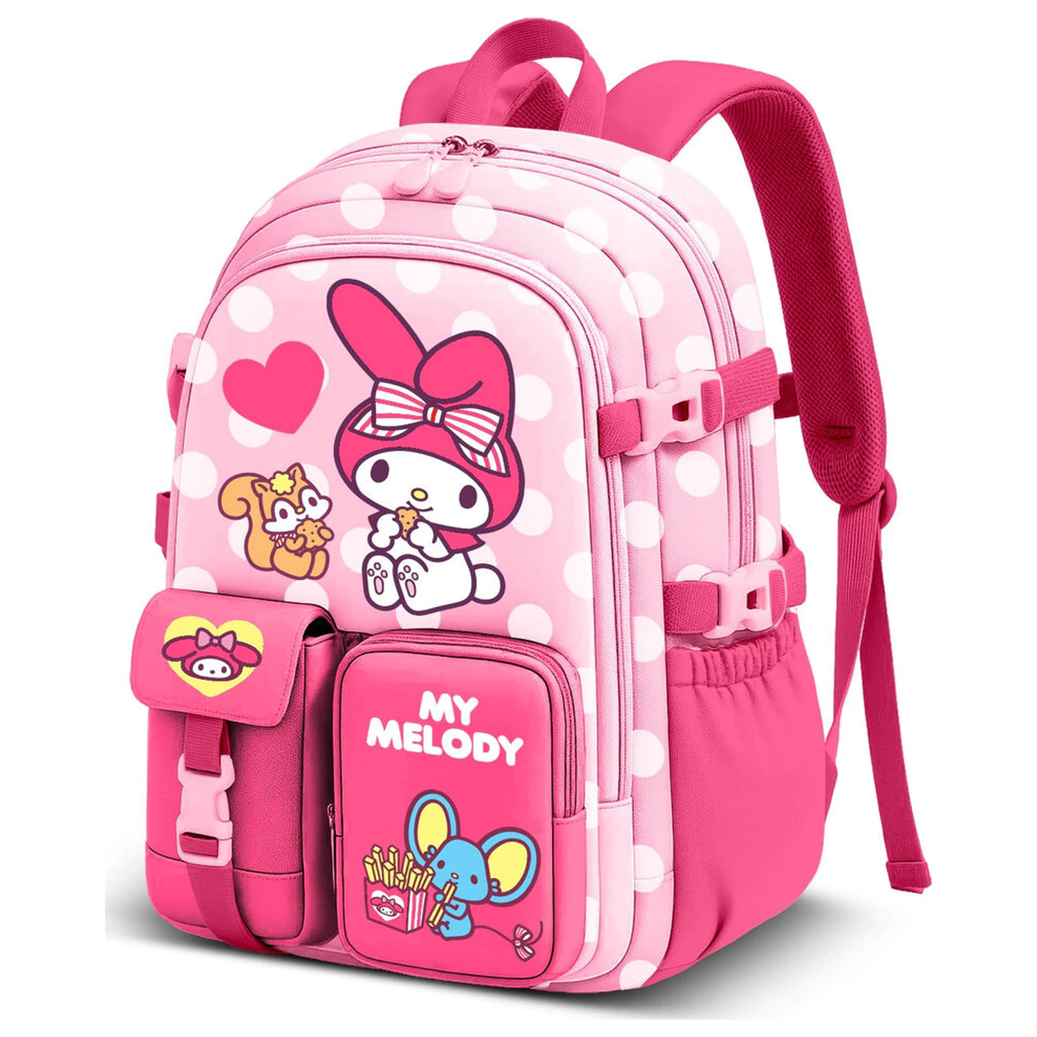 Hello Kitty My Melody Haru Animals backpack 40cm product photo