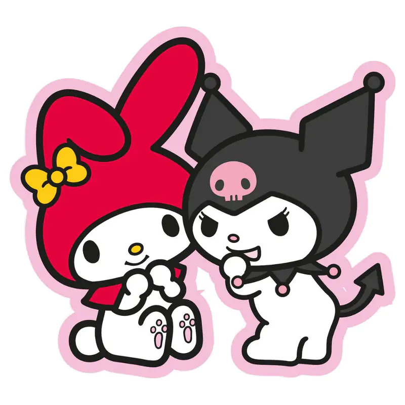 Hello Kitty My Melody & Kuromi 3D cushion product photo