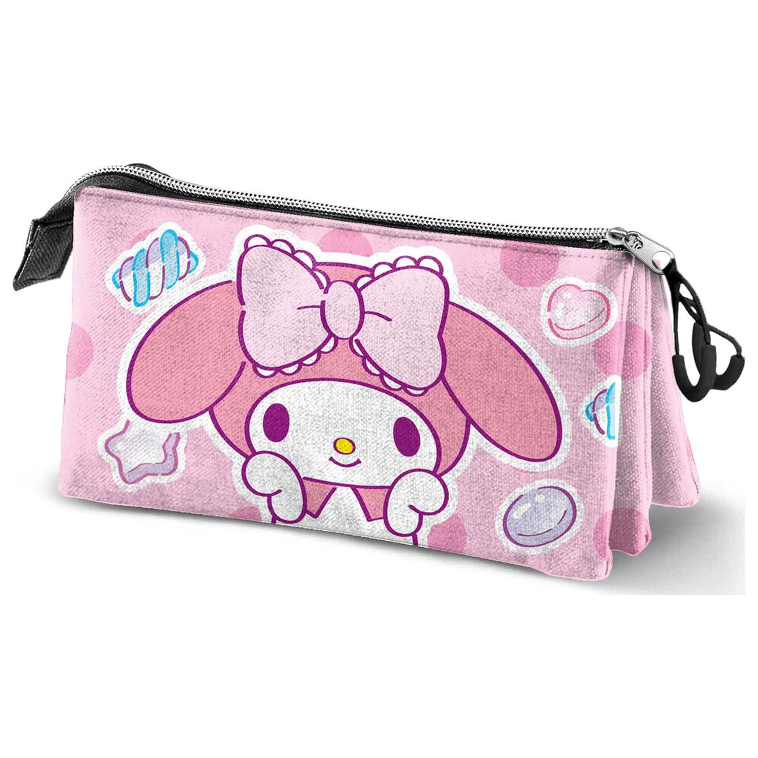 Hello Kitty My Melody Sweets triple pencil case product photo
