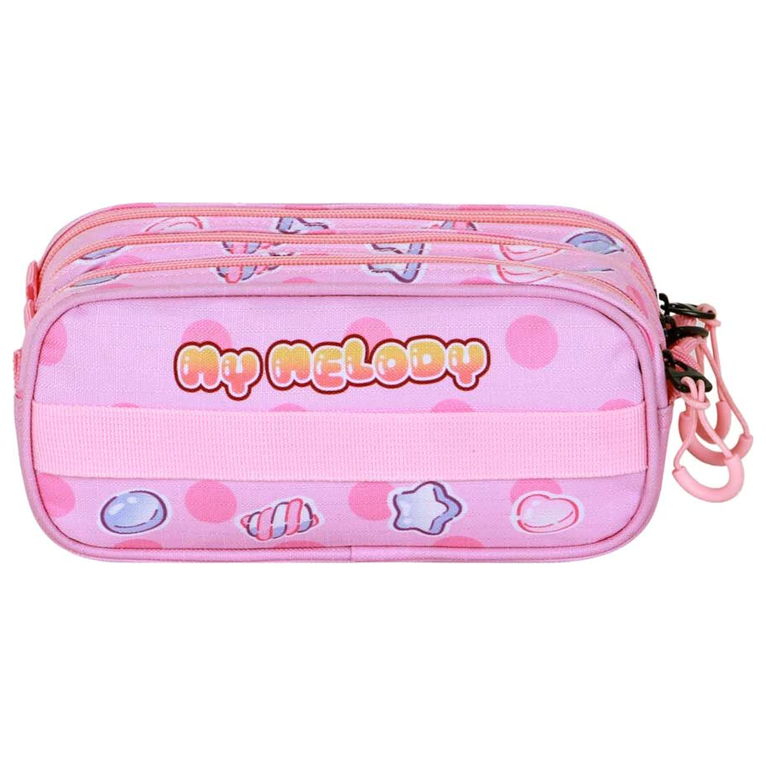 Hello Kitty My Melody triple pencil case product photo