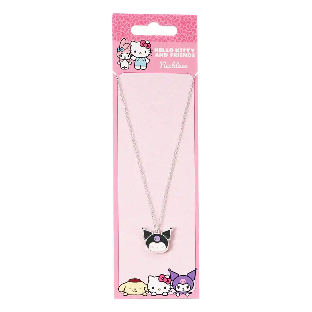 Hello Kitty Necklace with Kuromi Charm product photo