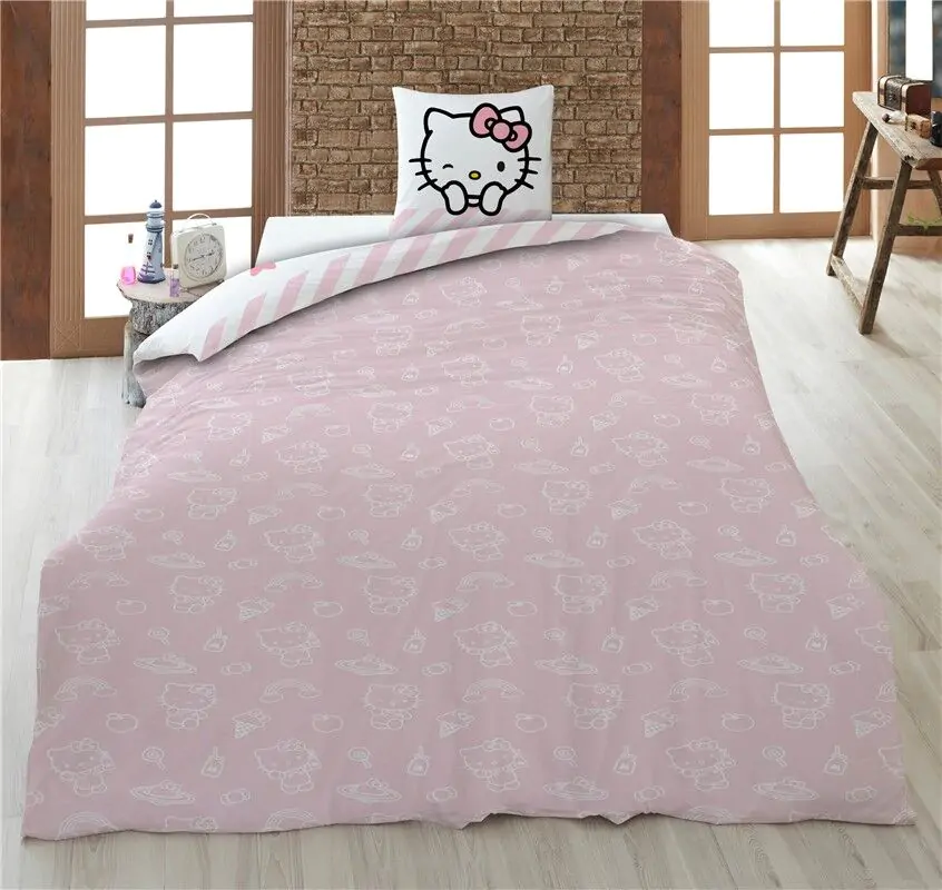 Hello Kitty cotton duvet cover bed 90cm product photo