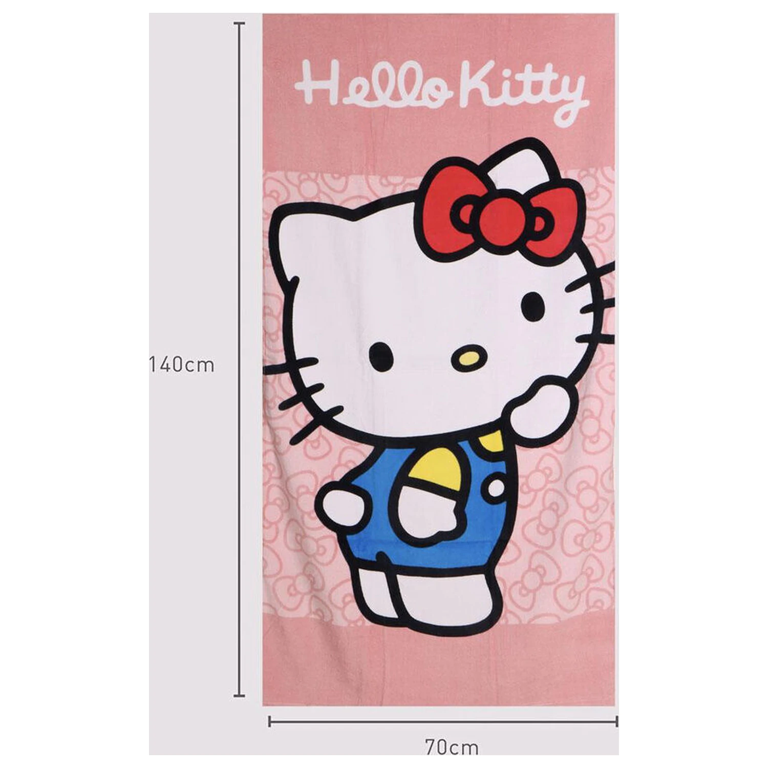 Hello Kitty cotton beach towel product photo