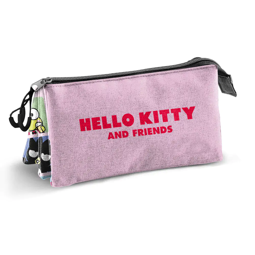 Hello Kitty Panels triple pencil case product photo