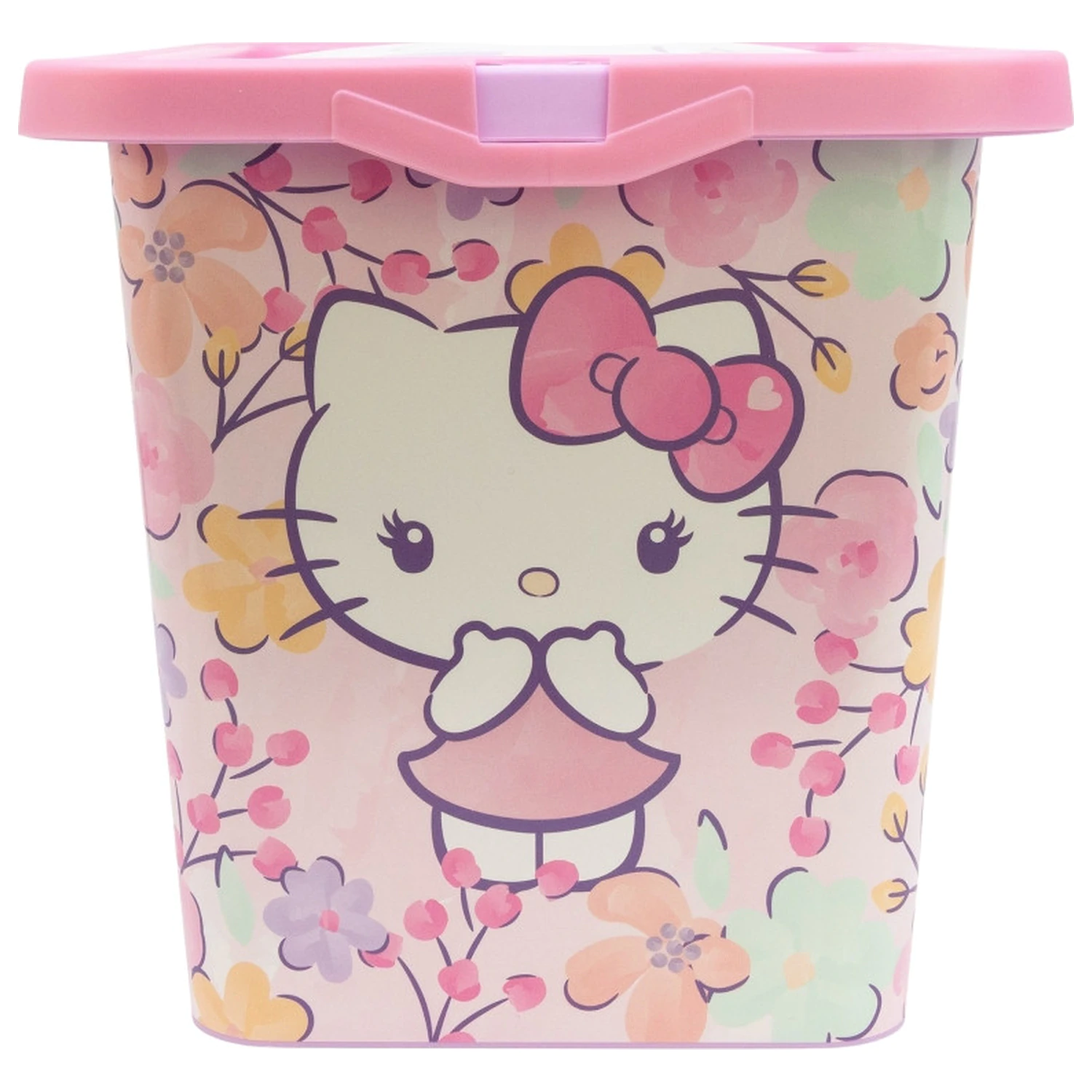 Hello Kitty Pastel Plastic Storage Box 7 L product photo