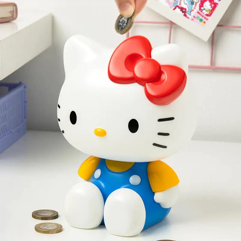 Hello Kitty money box figure product photo