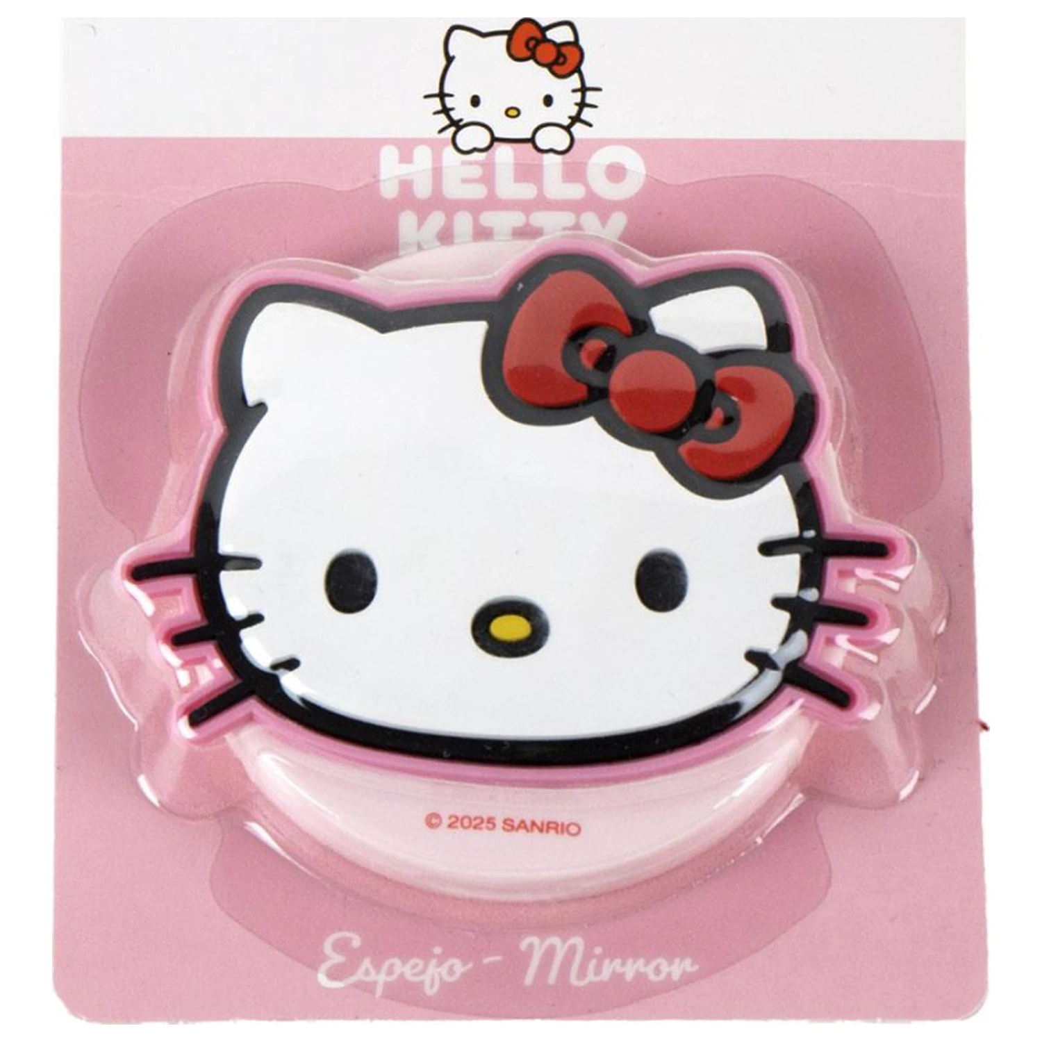 Hello Kitty Pink 3D Makeup Mirror product photo