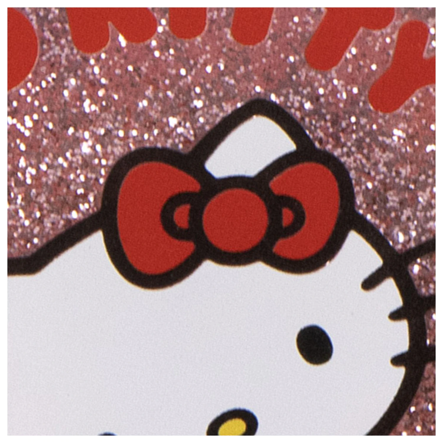 Hello Kitty Pink Glitter Hairbrush, Comb 13 cm product photo