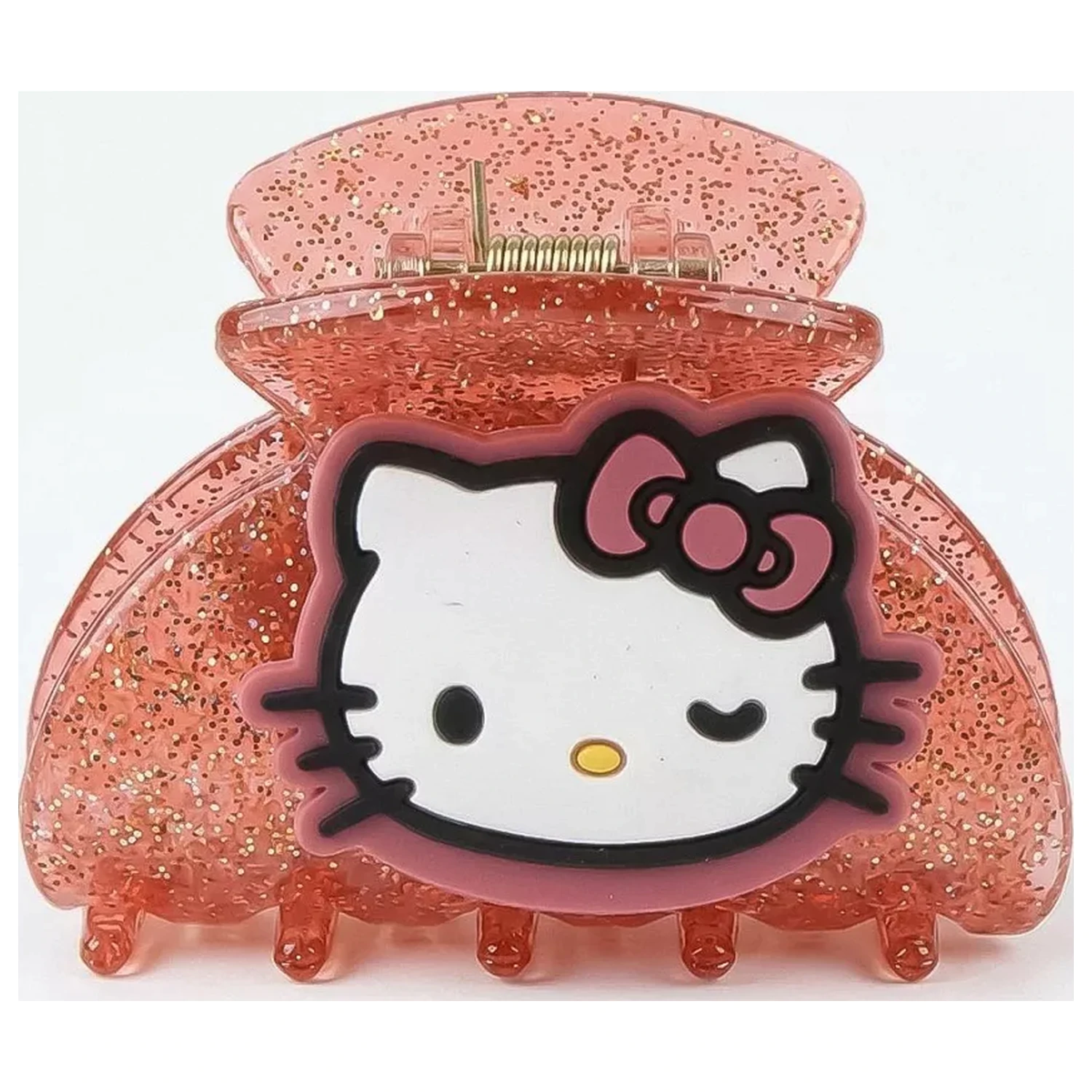 Hello Kitty Pink Hair Clip Set, 5-piece product photo