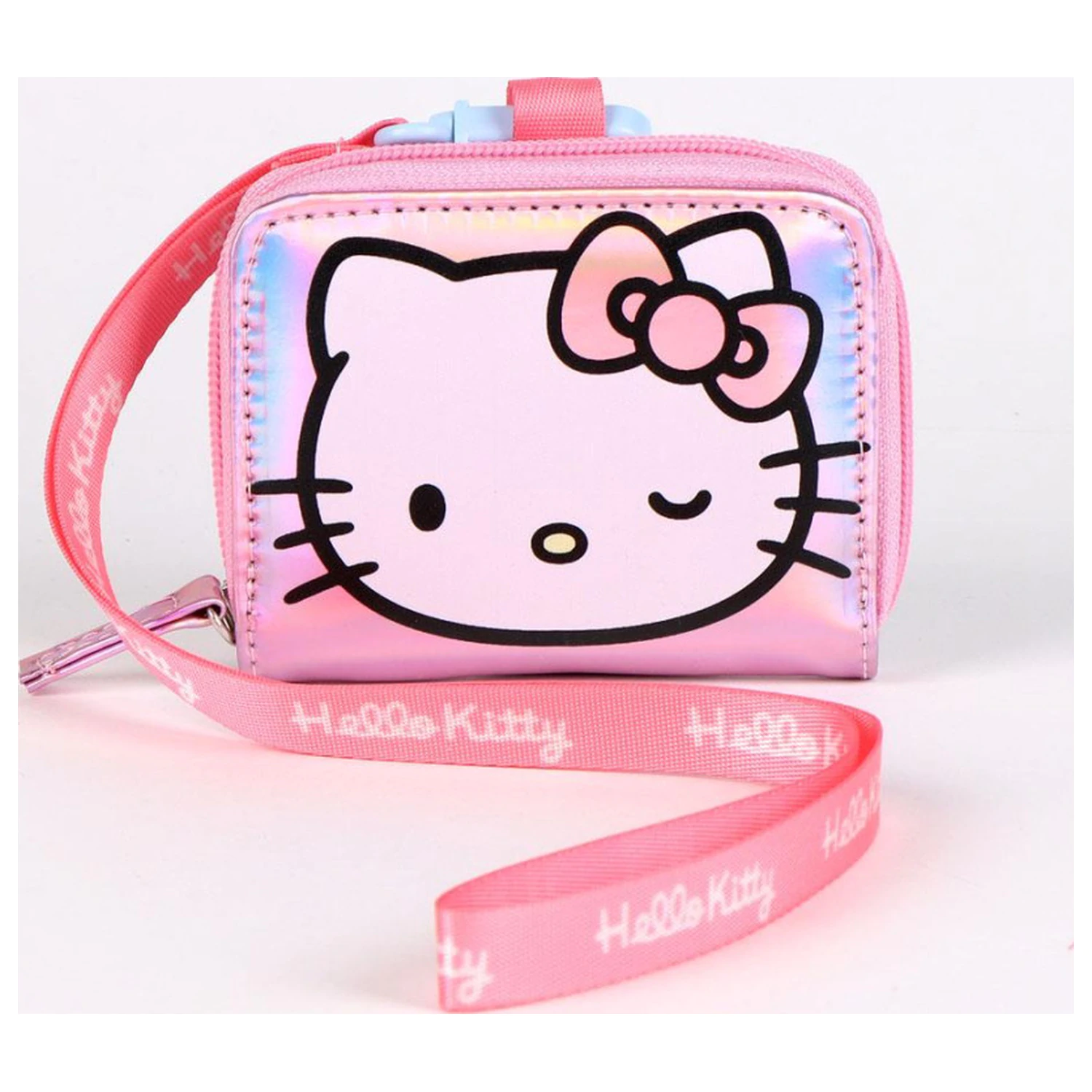Hello Kitty Pink Iridescent Wallet product photo