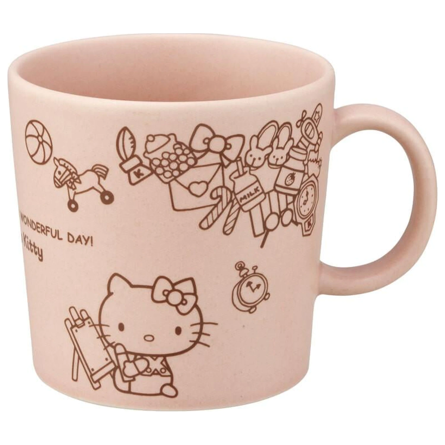 Hello Kitty Pink Sakura Mug Mino product photo