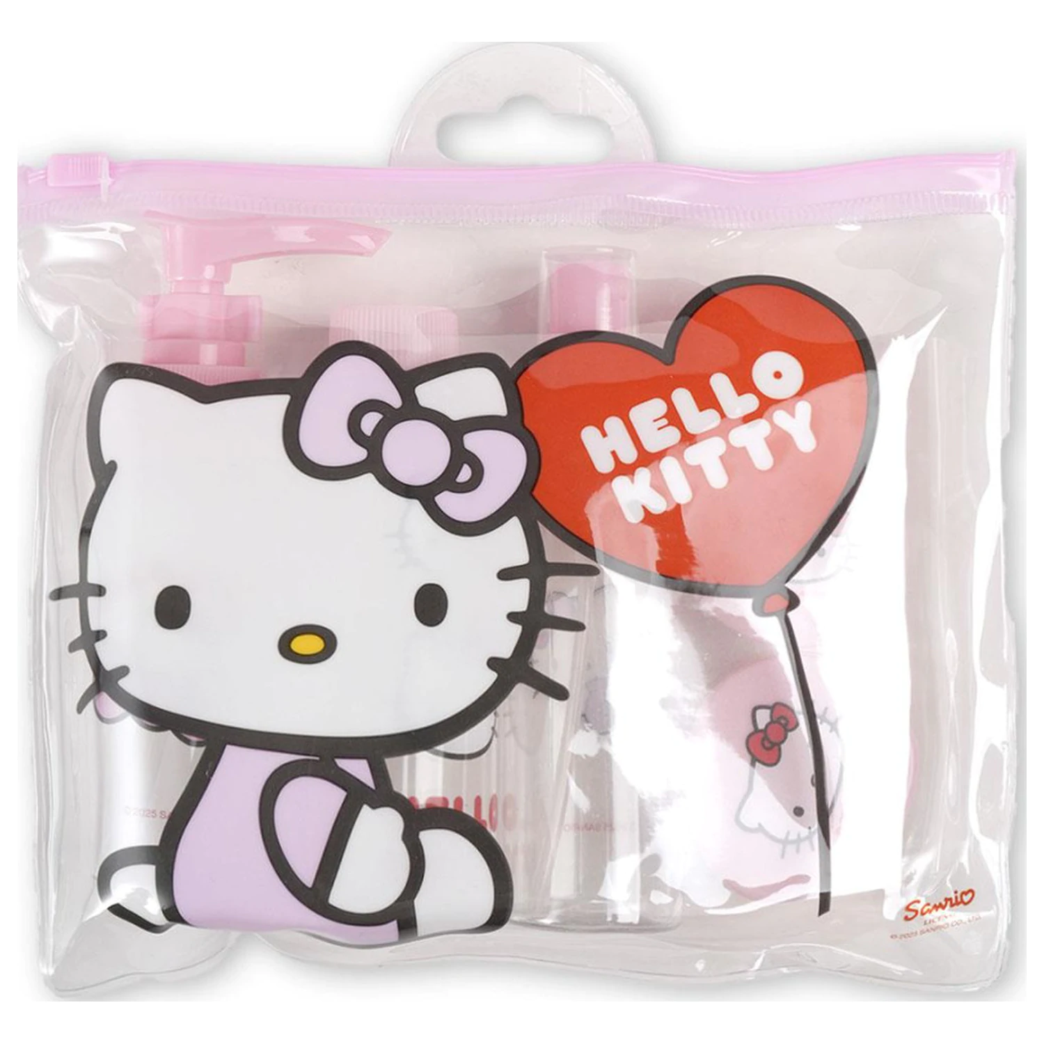 Hello Kitty Pink Travel Hygiene Set product photo