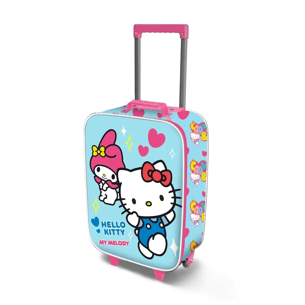 Hello Kitty Playful 3D Trolley suitcase 52cm termékfotó