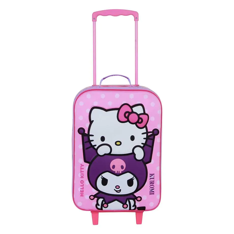 Hello Kitty Playful 3D Trolley suitcase 52cm product photo