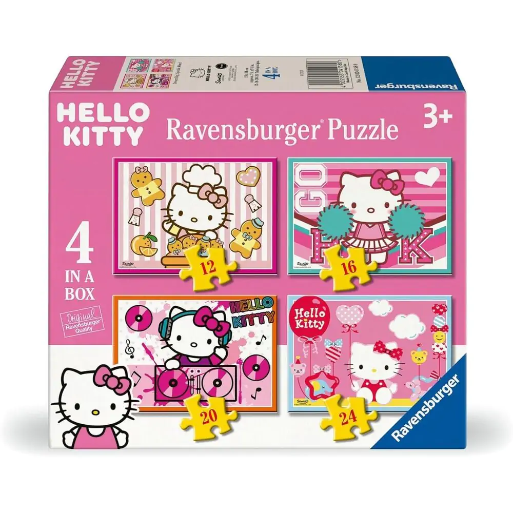 Hello Kitty puzzle 12-16-20-24pcs product photo