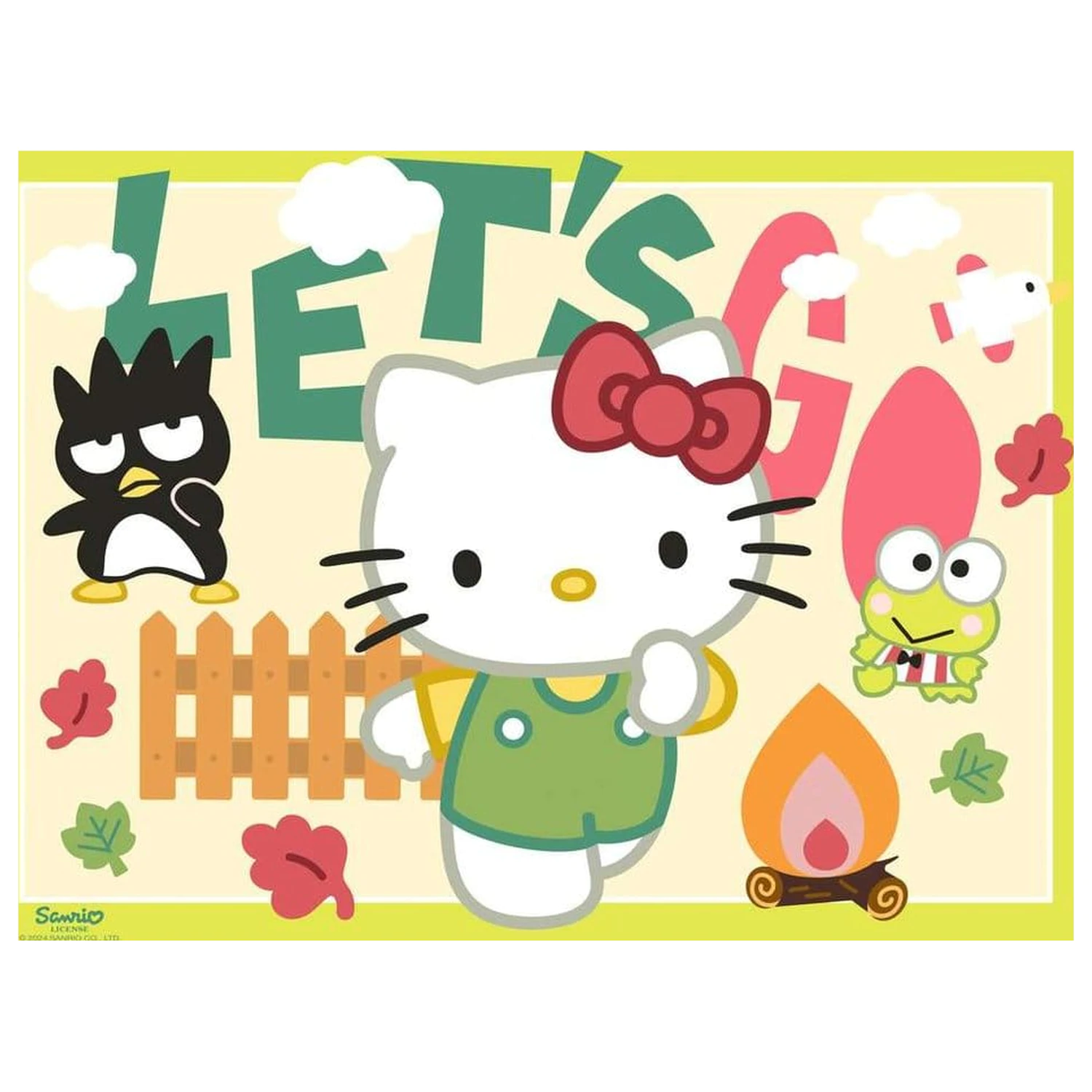 Hello Kitty Puzzle 4-Pack Let's Go, Hello Kitty! (4x100 Pieces) product photo