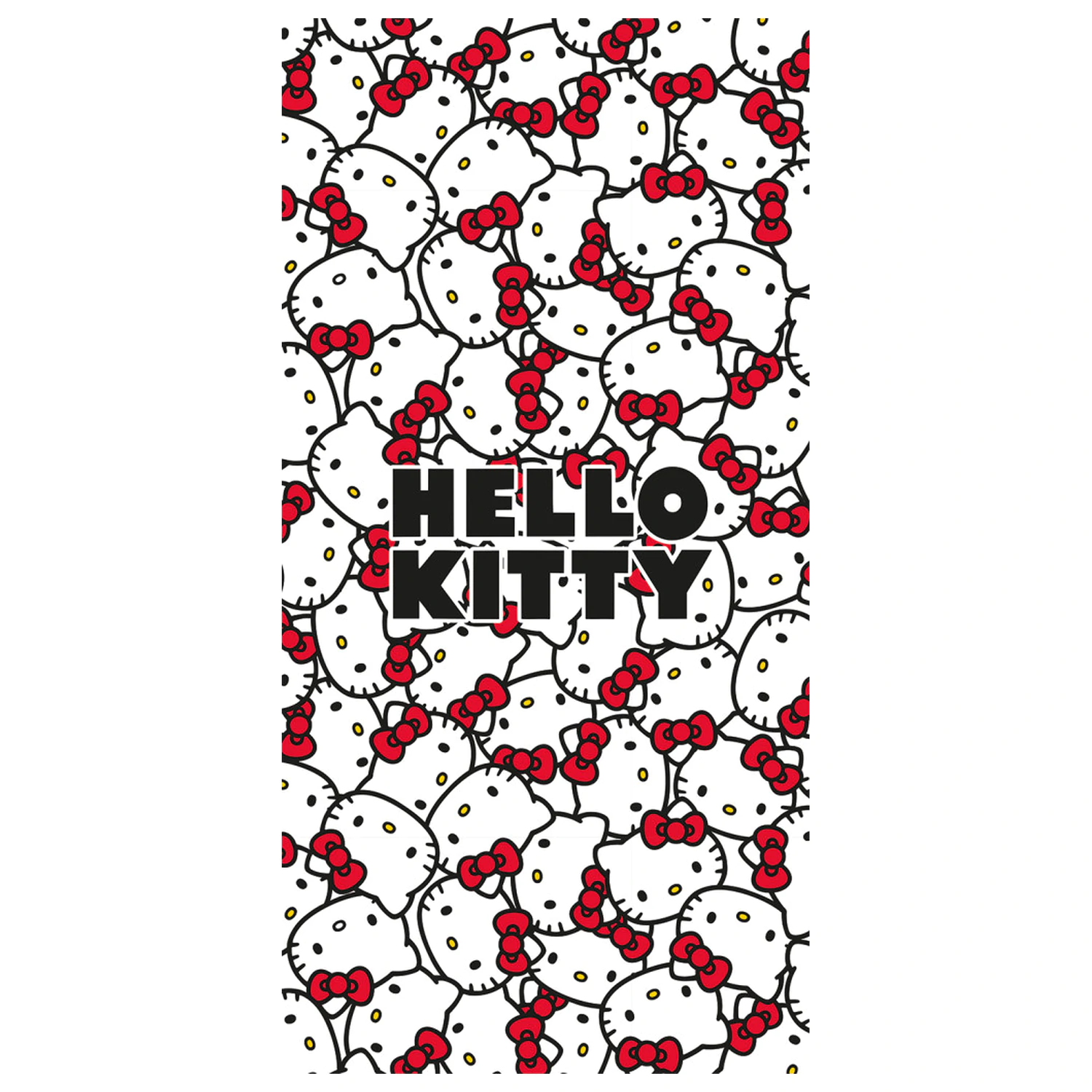 Hello Kitty Red Bows Towel product photo