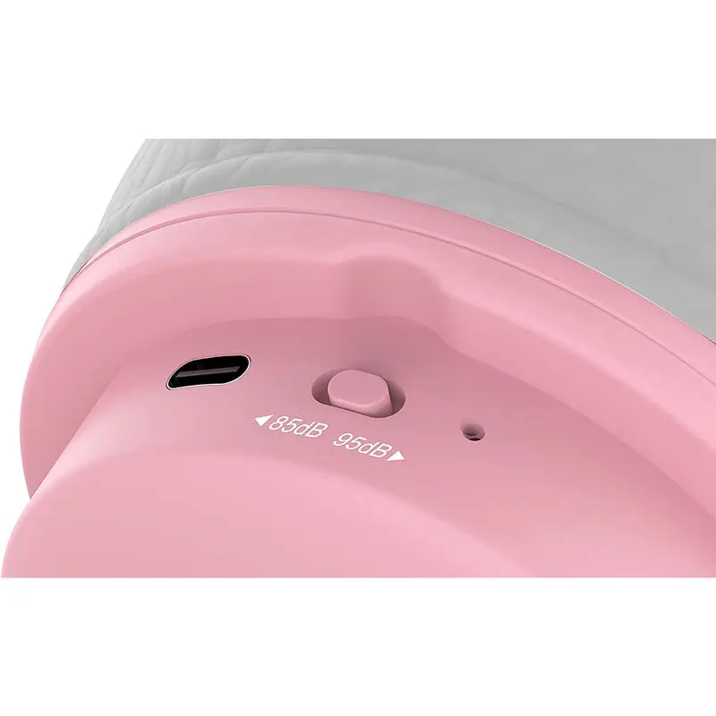Hello Kitty Rose Gold wireless kids headphones product photo