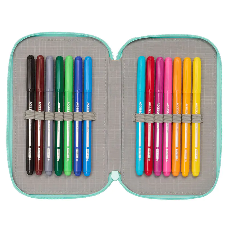 Hello Kitty Sea Lovers double pencil case 28pcs product photo