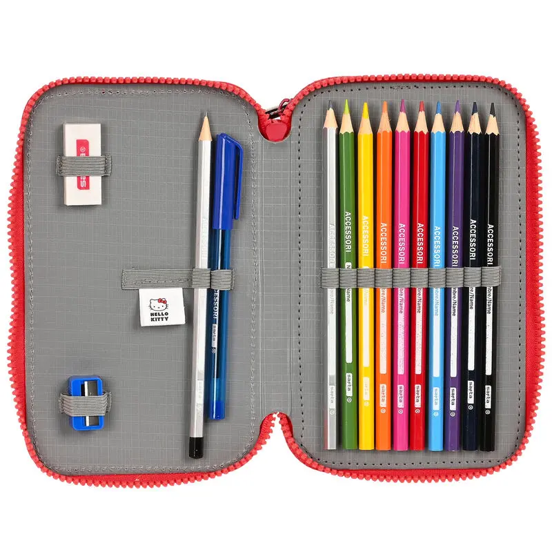 Hello Kitty Spring double pencil case 28pcs product photo