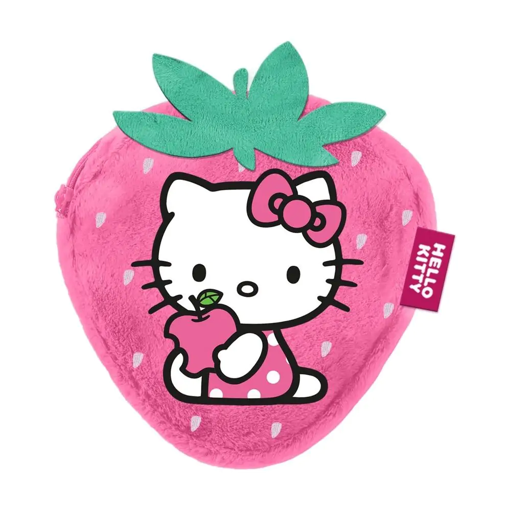 Hello Kitty Strawberry plush purse product photo