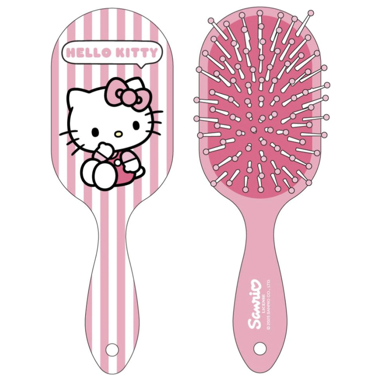 Hello Kitty Stripes Hairbrush, Comb 20 cm product photo