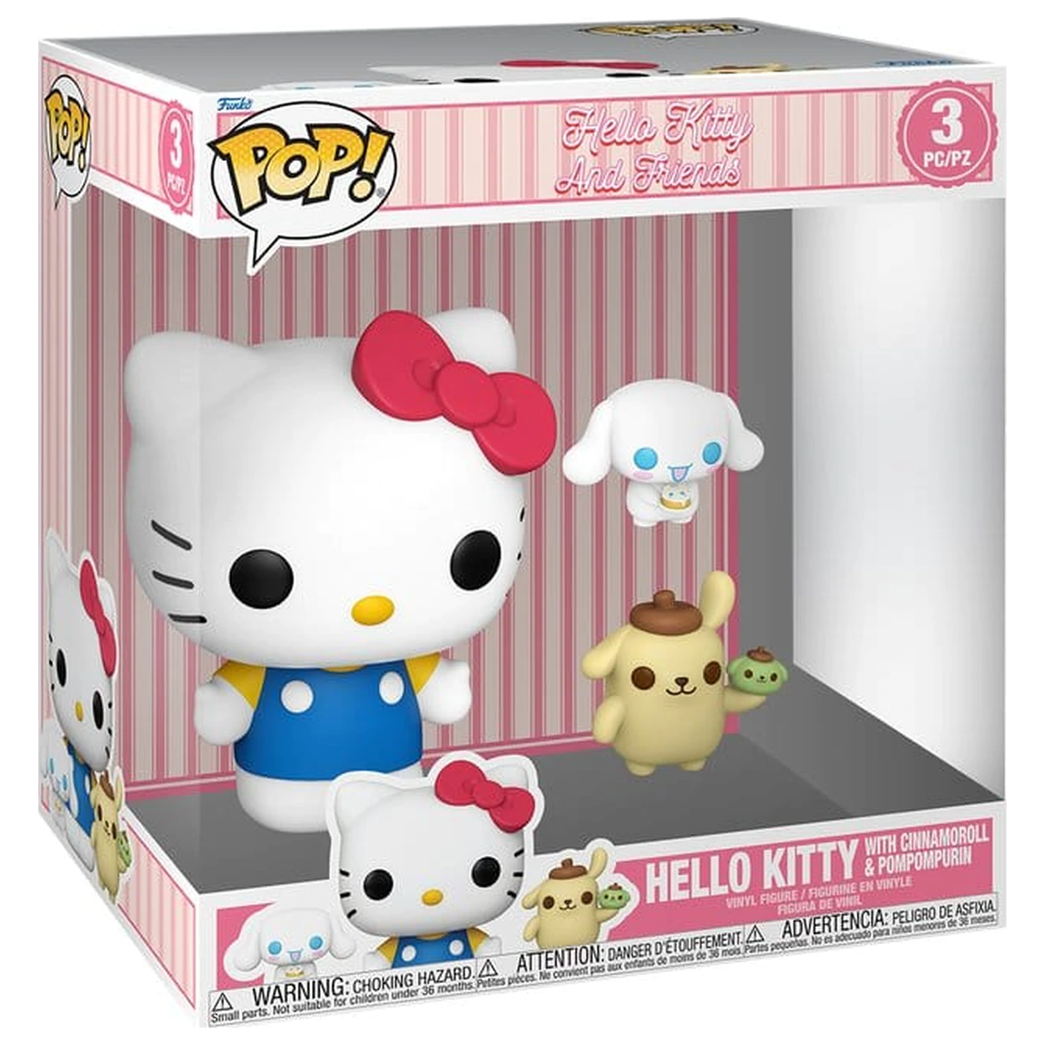 Hello Kitty Super Sized Jumbo Funko POP! Vinyl Figure 3-Pack Bundle 25 cm product photo