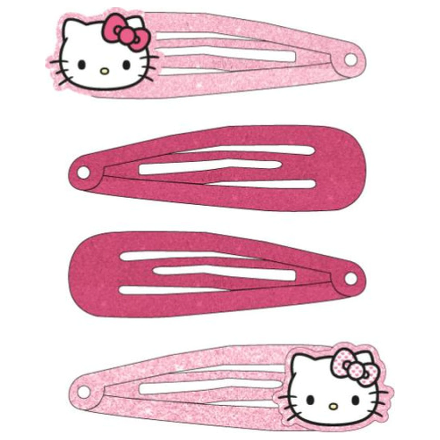 Hello Kitty Sweet Hair Clip Set 4 Pcs product photo