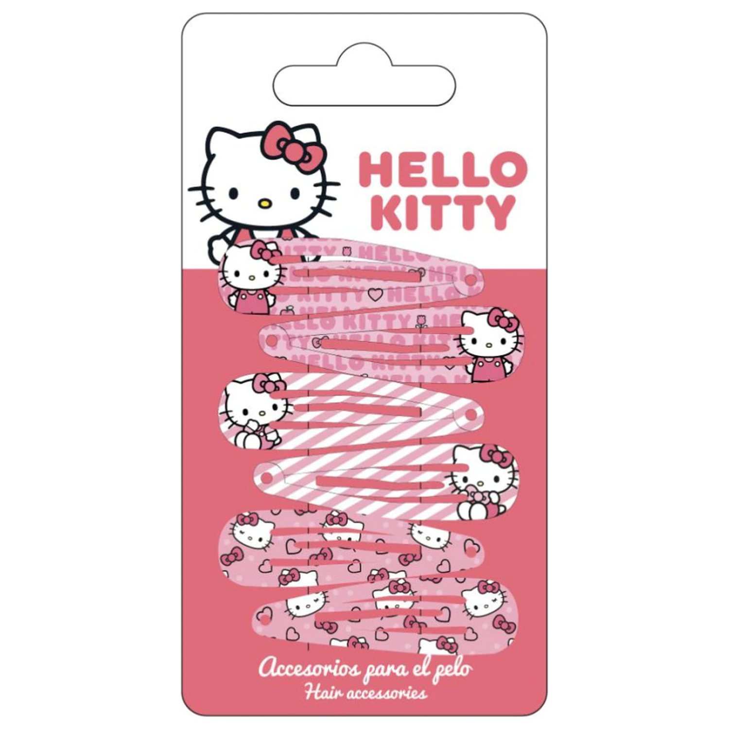 Hello Kitty Sweet Hair Clip Set 6 Pieces product photo
