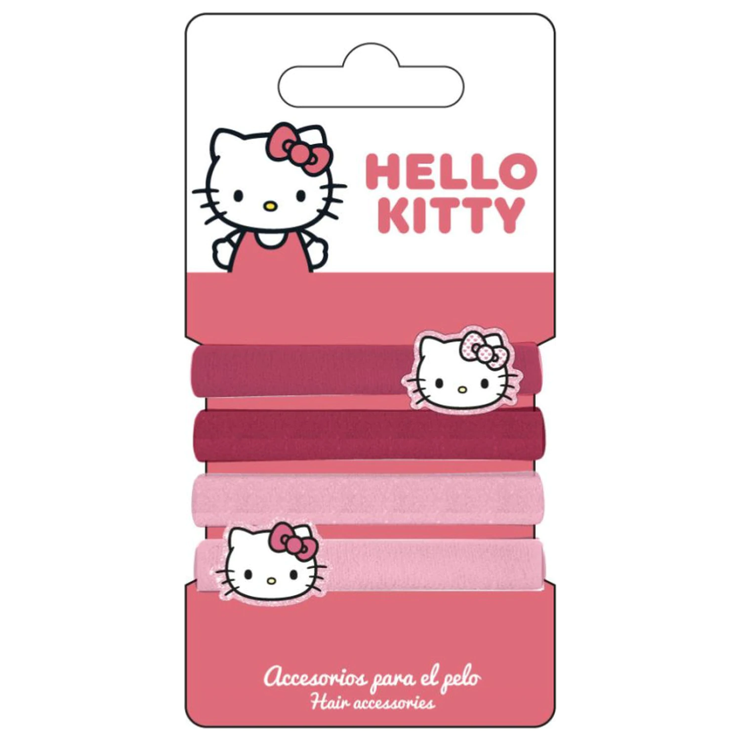 Hello Kitty Sweet Hair Ties Set 4 Pieces product photo