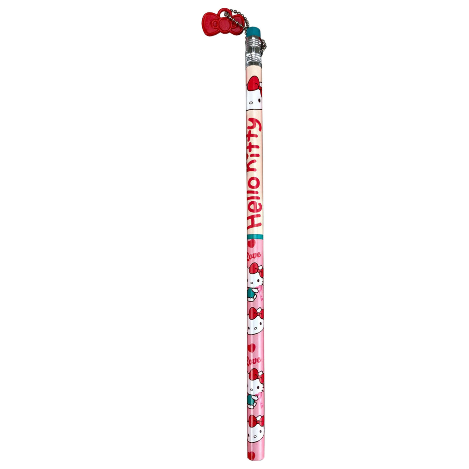 Hello Kitty Sweetheart Love HB Graphite Pencil with Topper product photo