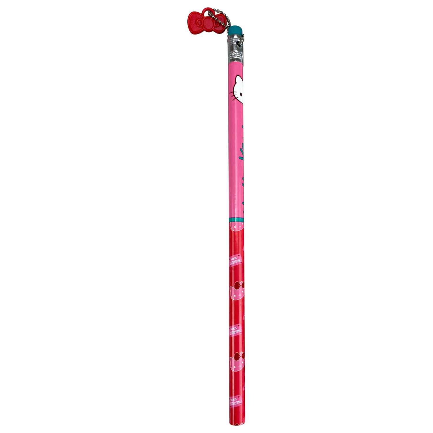 Hello Kitty Sweetheart Pink HB Graphite Pencil with Topper product photo