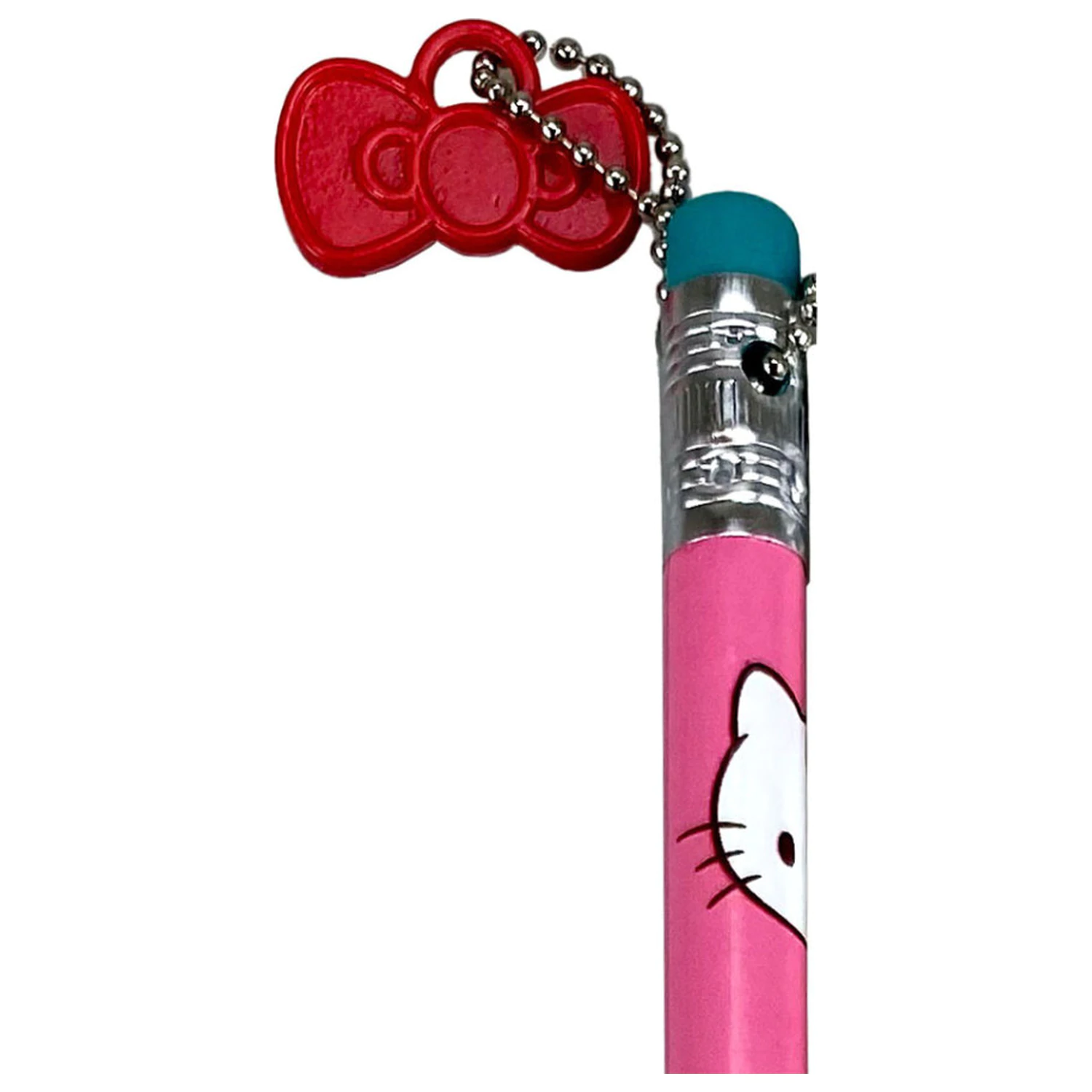 Hello Kitty Sweetheart Pink HB Graphite Pencil with Topper product photo