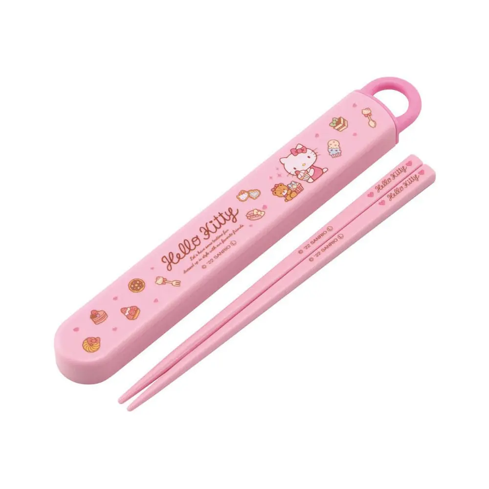 Hello Kitty Chopsticks with Box Sweety pink 16 cm termékfotó