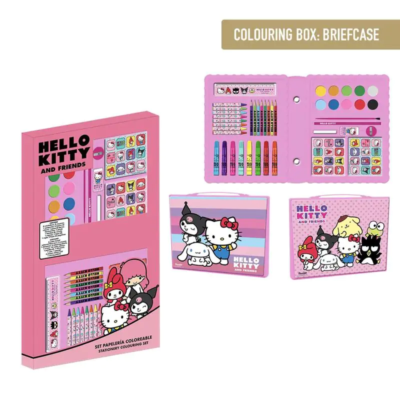 Hello Kitty colouring stationery set termékfotó