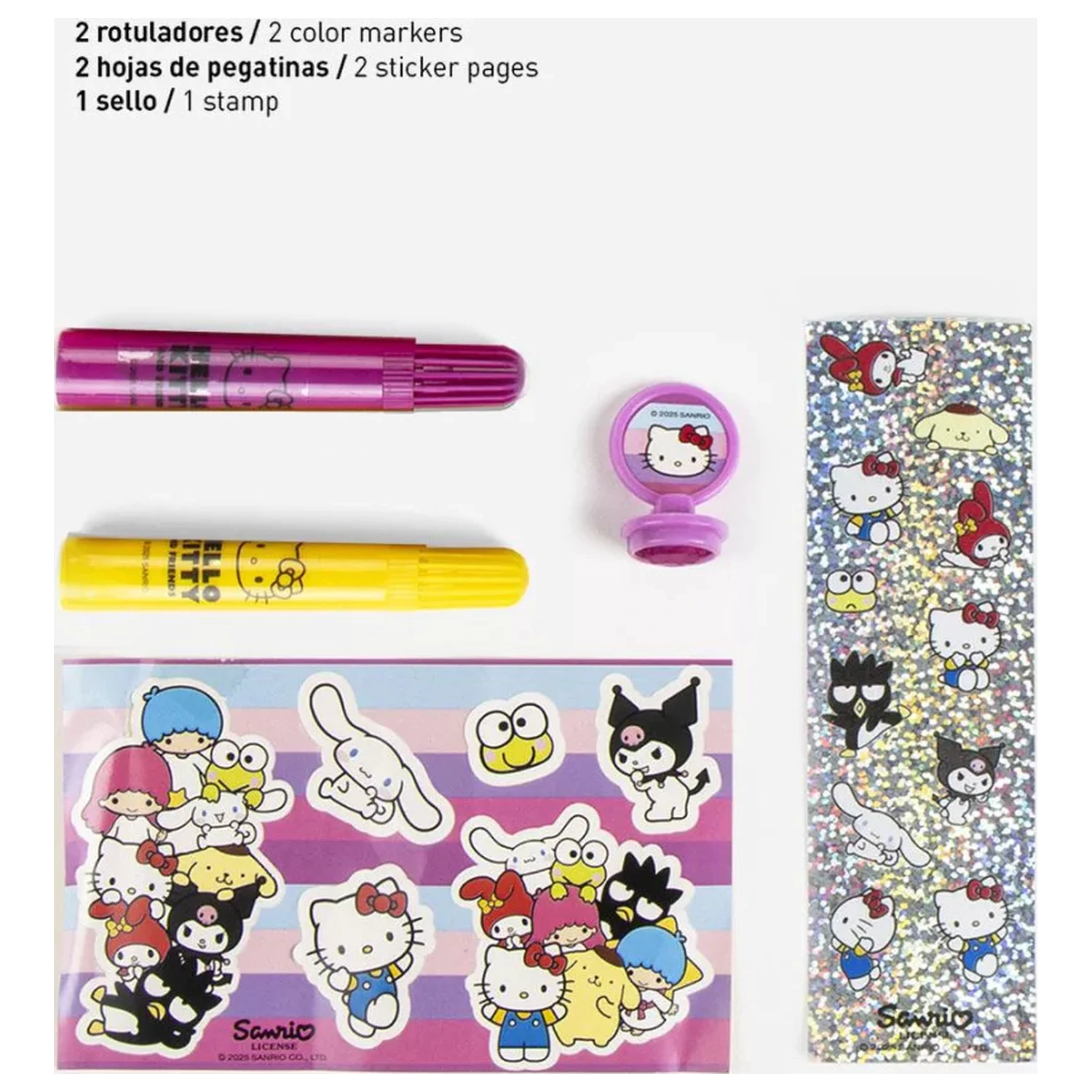 Hello Kitty colouring stationery set product photo
